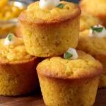 Creamed Corn Cornbread Muffins First Image