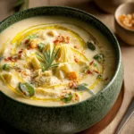 Creamy Tuscan Lemon Artichoke Soup First Image