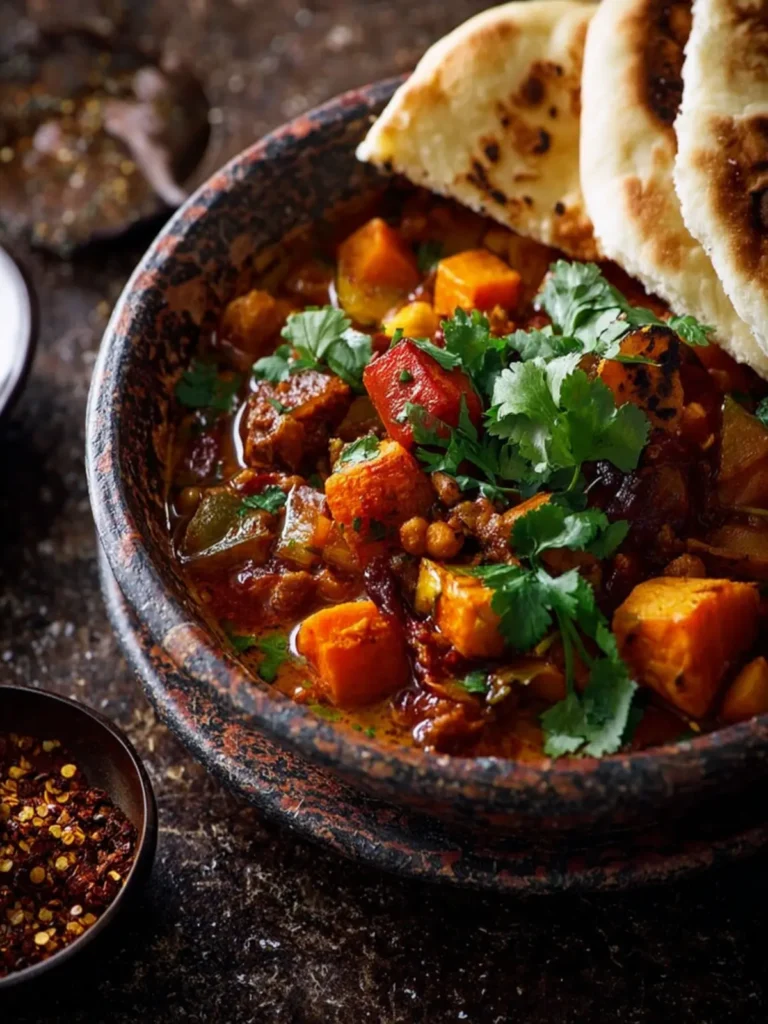 Moroccan Vegetable Stew Recipe First Image