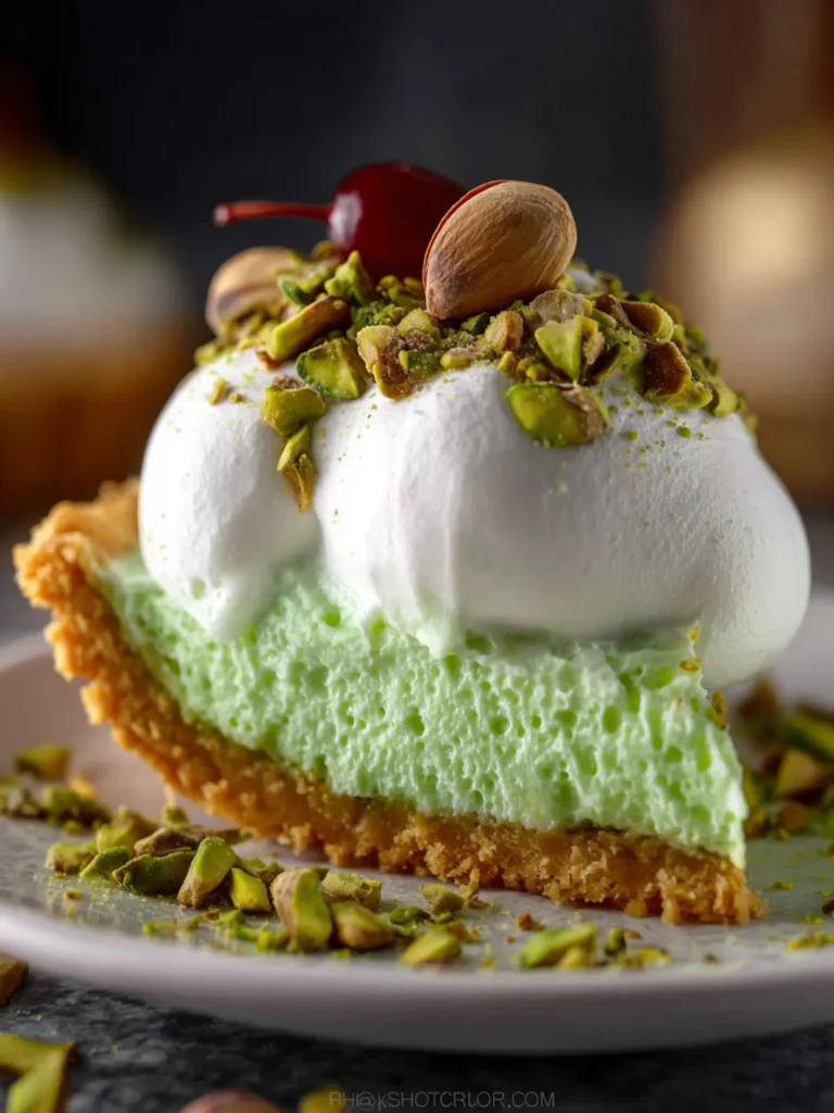 Pistachio Pie First Image