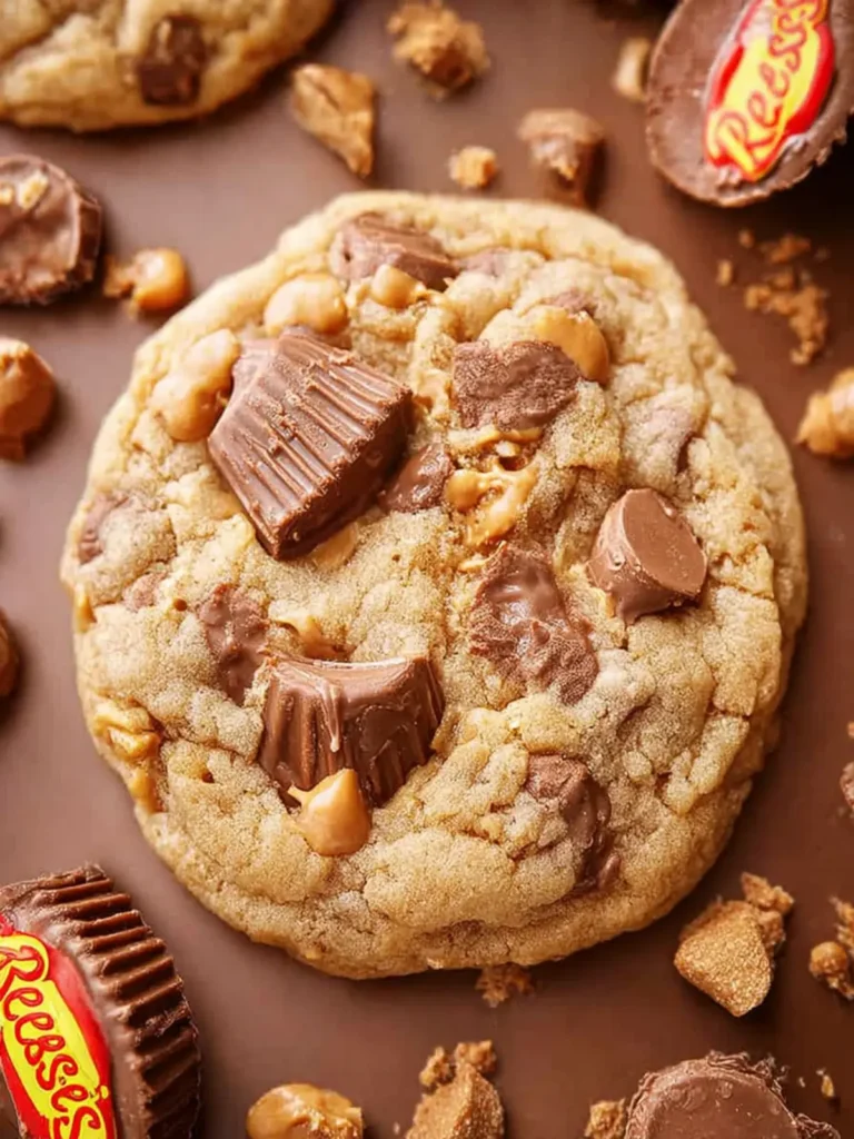 Reeses Peanut Butter Cup Cookies Recipe First Image