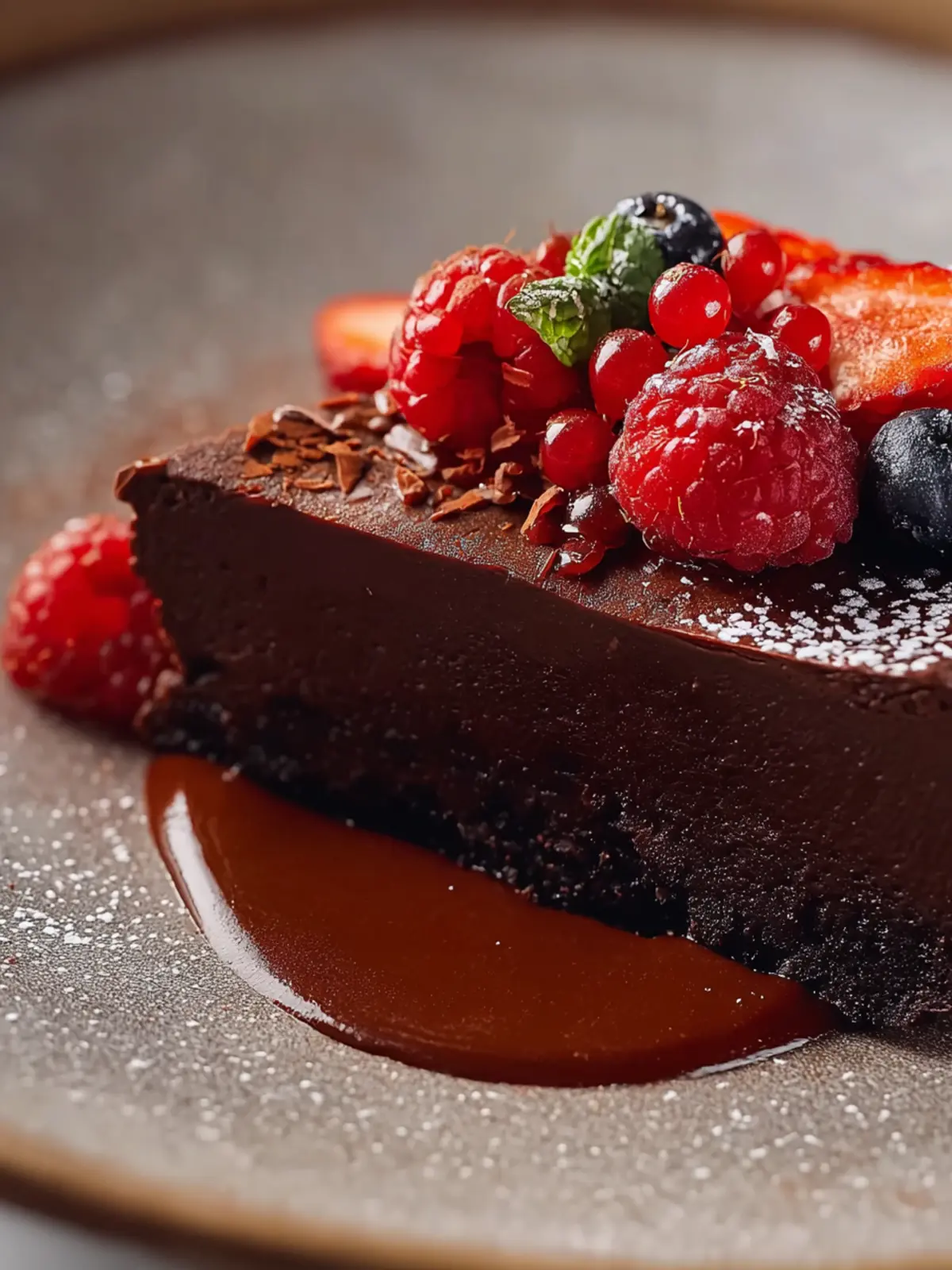 flourless chocolate cake First Image