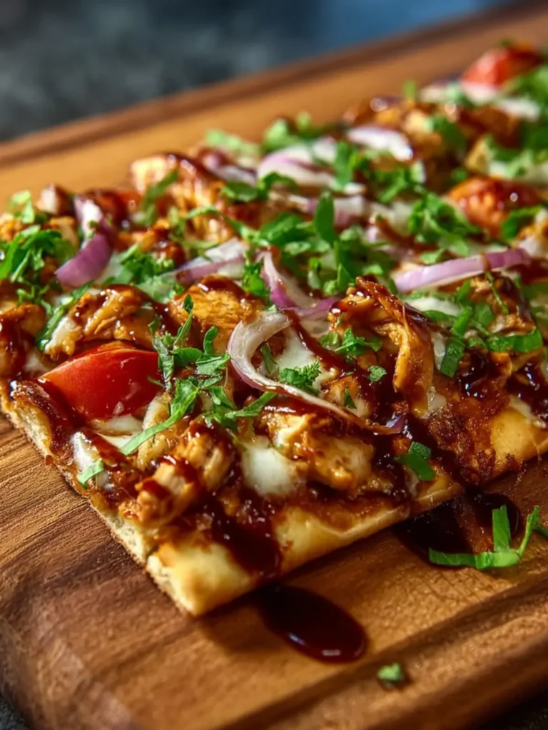 BBQ Chicken Flatbread First Image