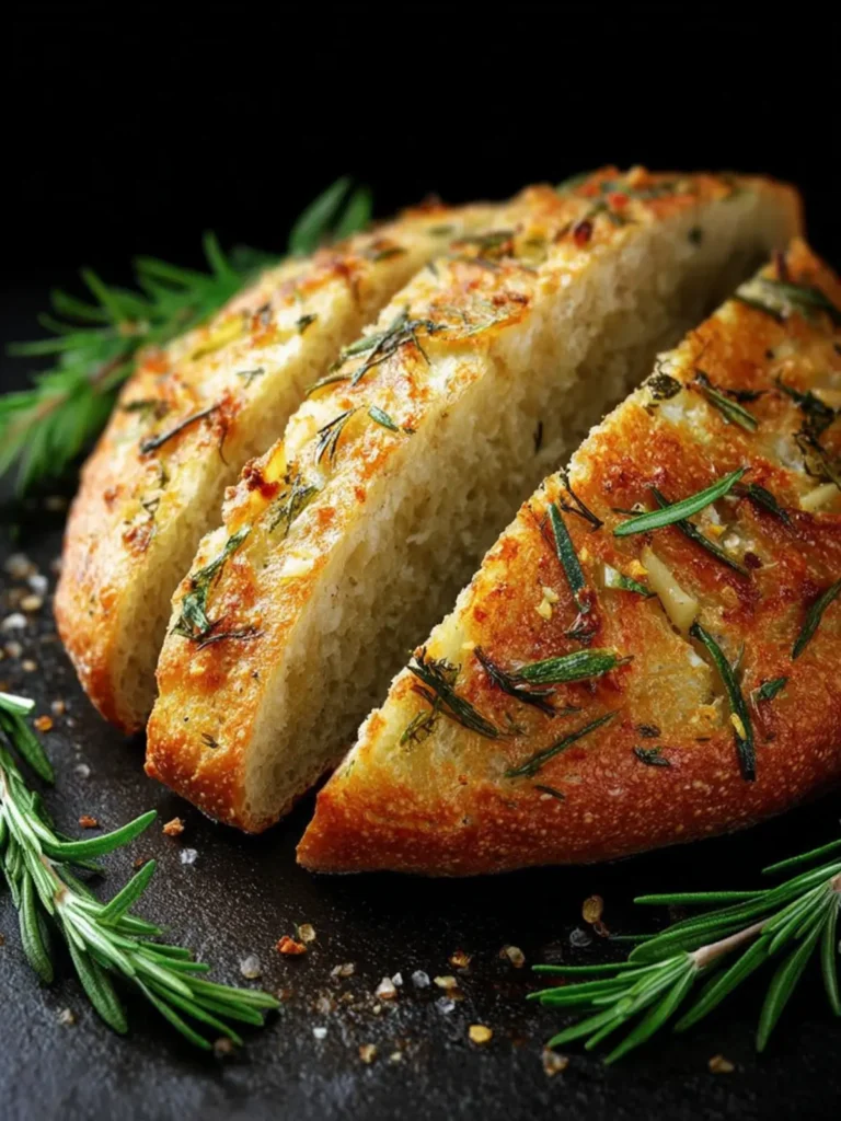 Rosemary Garlic Bread First Image