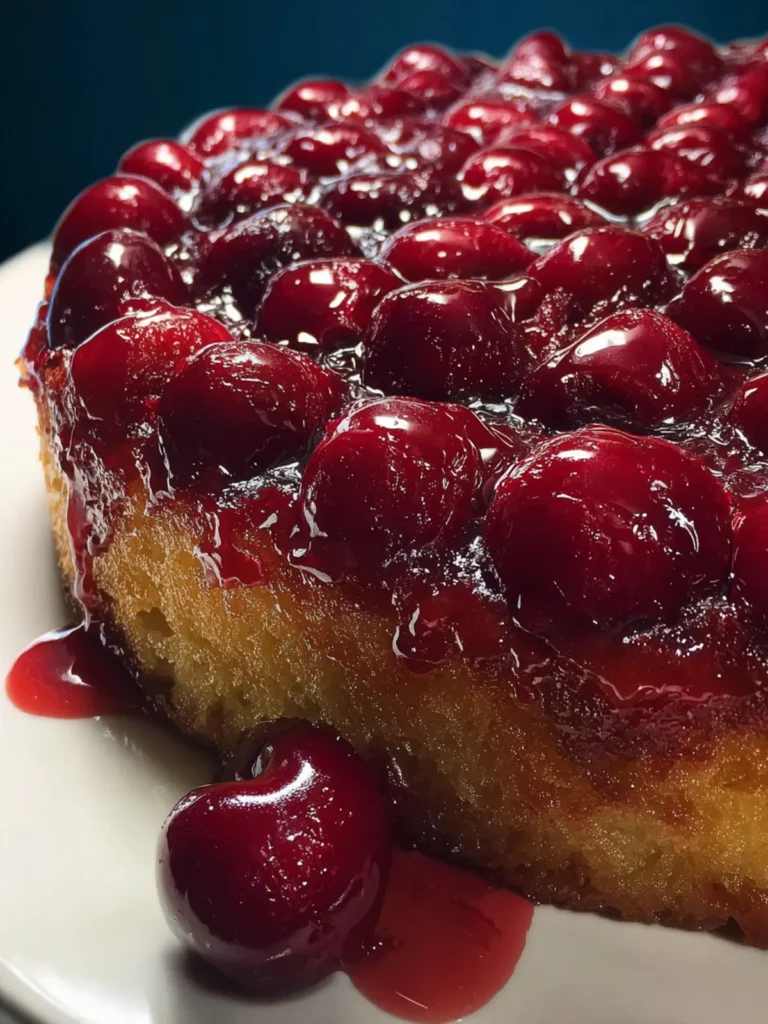 cherry upside down cake First Image