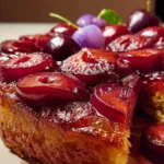plum upside down cake First Image