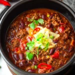 slow cooker chilli con carne First Image