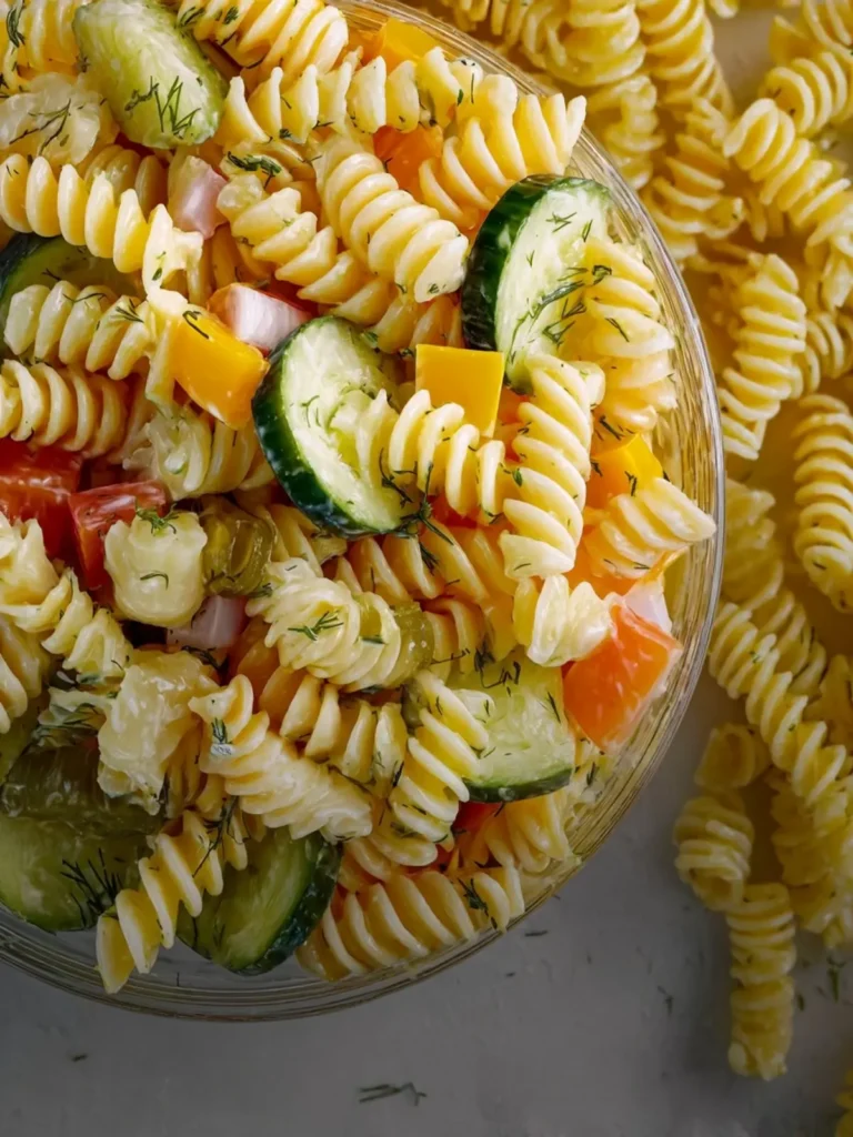 Dill Pickle Pasta Salad First Image