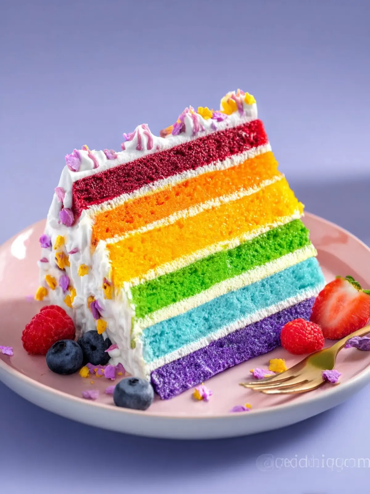 Rainbow Cake Bliss: The Best Recipe for Colorful Delights